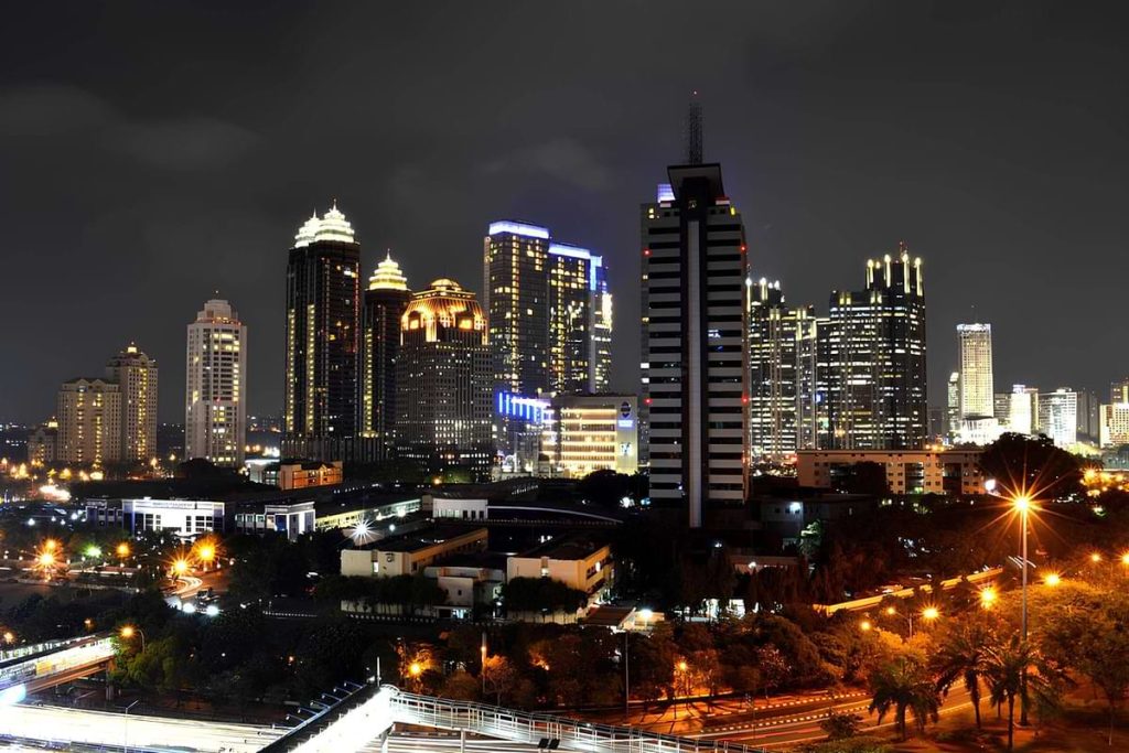 South Jakarta Night View